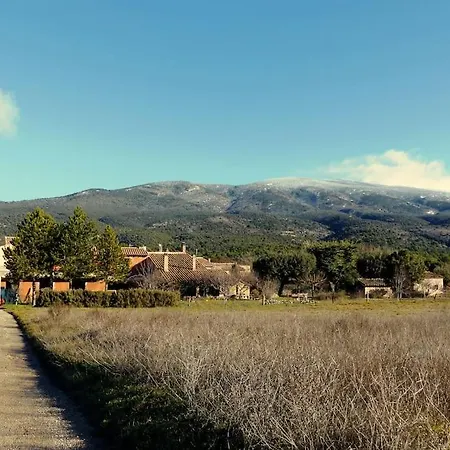 Au Bregnat Vue Du Mont Ventoux * Bedoin